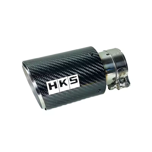 Cola de escape Hks 3" fibra de carbono